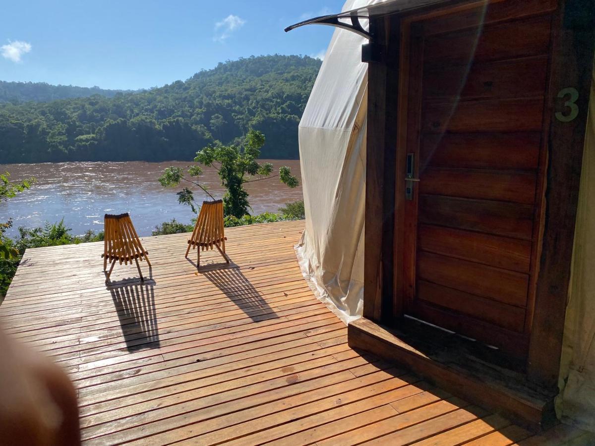 拉米西翁摩可拿酒店 - 丛林小屋 Saltos del Moconá 外观 照片